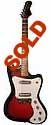 Silvertone Danelectro-Coral 1968 - amp in case