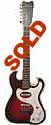 Silvertone Danelectro 1457 - amp in case SOLD