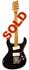 Mosrite - 1988-M88 solidbody electric guitar black sparkle finish NOS Moseley tremolo