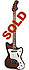 Silvertone Danelectro electric Bass guitar model #1442L-1pickup 1967