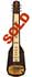 Silvertone lap steel model 1312 with original case - 1 pickup black/brown finish, gold hardware circa 1961