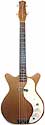 Danelectro Shorthorn Bass, hollow body, electric bass guitar with 1 pickups