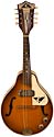 Kay model K495 one pickup, tobaccoburst, hollow body, electric mandolin 1968 made in Chicago, IL USA