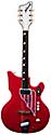National Val-Pro 82- semi-hollow body electric guitar 1 pickup, made in Chicago 1962 res-o-glass