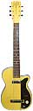 Silvertone-Harmony - model H41-Newport Sunshine Yellow solid body electric guitar