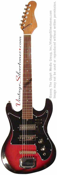 Silvertone 319.14060000- Student Stratocaster (Frankenstein)