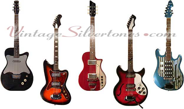 Vintage Silvertone guitars
